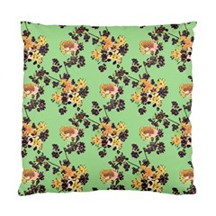 Retro 1880s Flowers Pattern 24 Standard Cushion Case (one Side)