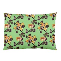 Retro 1880s Flowers Pattern 24 Pillow Case