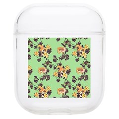 Retro 1880s Flowers Pattern 24 Soft Tpu Airpods 1/2 Case