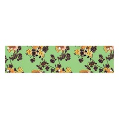 Retro 1880s Flowers Pattern 24 Banner And Sign 4  X 1 