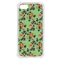 Retro 1880s Flowers Pattern 24 Iphone Se by violetheavensky