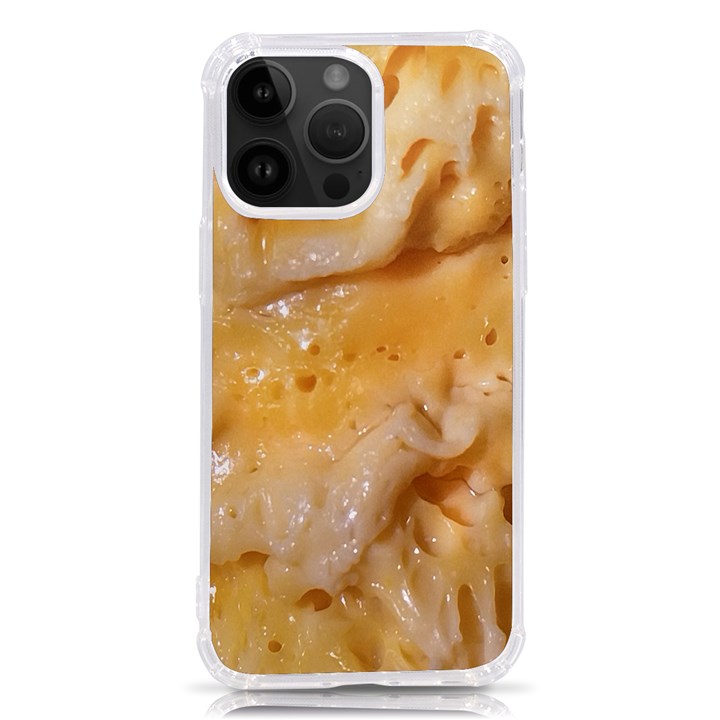 Homemade Flan Extreme Close-up Texture iPhone 14 Pro Max TPU UV Print Case