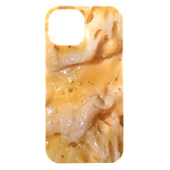 Homemade Flan Extreme Close-up Texture Iphone 15 Black Uv Print Pc Hardshell Case by dflcprintsclothing