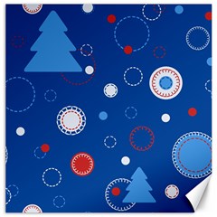 Christmas Pattern Tree Design Canvas 12  X 12 