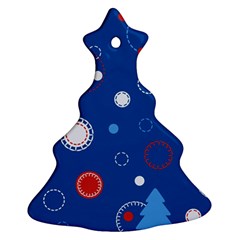 Christmas Pattern Tree Design Ornament (christmas Tree) 