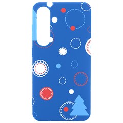 Christmas Pattern Tree Design Samsung Galaxy S24 6 2 Inch Black Tpu Uv Case by Paksenen