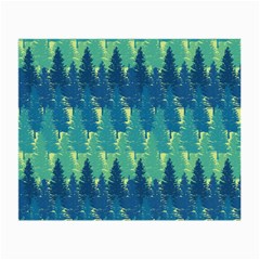 Christmas Trees Pattern Digital Paper Seamless Small Glasses Cloth