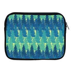 Christmas Trees Pattern Digital Paper Seamless Apple Ipad 2/3/4 Zipper Cases by Paksenen