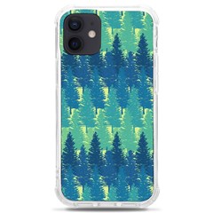 Christmas Trees Pattern Digital Paper Seamless Iphone 12 Mini Tpu Uv Print Case	 by Paksenen