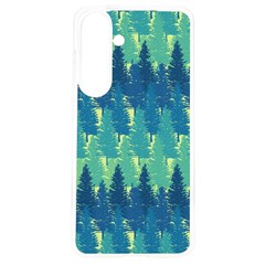 Christmas Trees Pattern Digital Paper Seamless Samsung Galaxy S24 6 2 Inch Tpu Uv Case by Paksenen