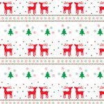 Red Green And Blue Christmas Themed Illustration Play Mat (Square) Front