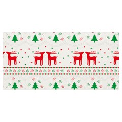 Red Green And Blue Christmas Themed Illustration Banner And Sign 8  X 4 