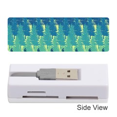 Christmas Trees Pattern Digital Paper Seamless Memory Card Reader (stick)