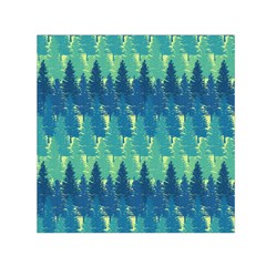 Christmas Trees Pattern Digital Paper Seamless Square Satin Scarf (30  X 30 )