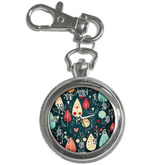 Christmas Tree Pattern Key Chain Watches