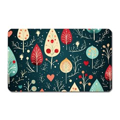 Christmas Tree Pattern Magnet (rectangular)