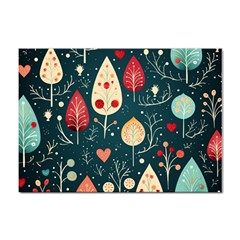 Christmas Tree Pattern Sticker A4 (100 Pack)