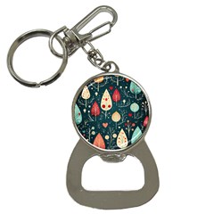 Christmas Tree Pattern Bottle Opener Key Chain