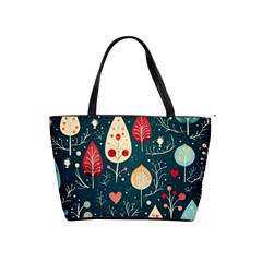 Christmas Tree Pattern Classic Shoulder Handbag