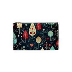 Christmas Tree Pattern Cosmetic Bag (small)