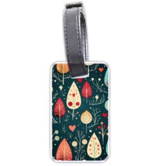 Christmas Tree Pattern Luggage Tag (one Side)