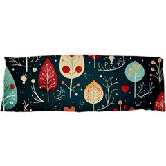 Christmas Tree Pattern 17 x47  Body Pillow Case Dakimakura (two Sides)