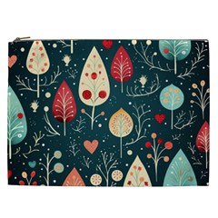 Christmas Tree Pattern Cosmetic Bag (xxl)