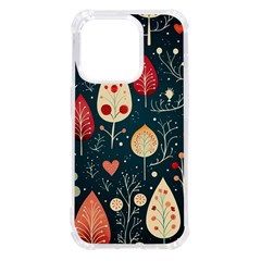 Christmas Tree Pattern Iphone 14 Pro Tpu Uv Print Case