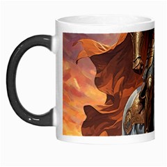 Heroic Trump Warrior In Golden Armor Morph Mug