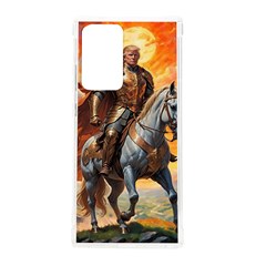 Heroic Trump Warrior In Golden Armor Samsung Galaxy Note 20 Ultra Tpu Uv Case by AwesomeSauce