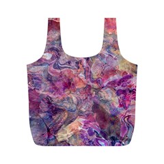 Pour With Cat Full Print Recycle Bag (m) by kaleidomarblingart