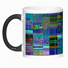 Glitch Chaos Print Morph Mug by dflcprintsclothing