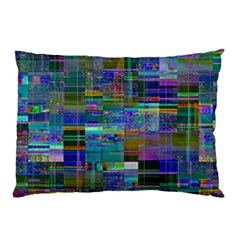 Glitch Chaos Print Pillow Case (two Sides)