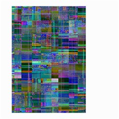 Glitch Chaos Print Small Garden Flag (two Sides)