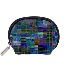 Glitch Chaos Print Accessory Pouch (small)