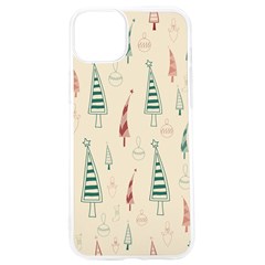 Trees Christmas Holiday Pattern Iphone 15 Pro Tpu Uv Print Case by Paksenen