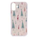 Trees Christmas Holiday Pattern iPhone 16 Pro TPU UV Print Case Front