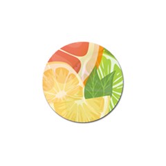 Citrus Fruit Healthy Vitamin Golf Ball Marker (4 Pack) by Paksenen