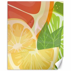 Citrus Fruit Healthy Vitamin Canvas 16  X 20  by Paksenen