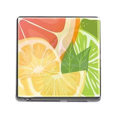 Citrus Fruit Healthy Vitamin Memory Card Reader (square 5 Slot) by Paksenen