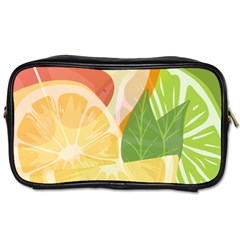 Citrus Fruit Healthy Vitamin Toiletries Bag (one Side) by Paksenen