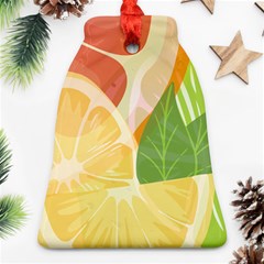 Citrus Fruit Healthy Vitamin Ornament (bell)