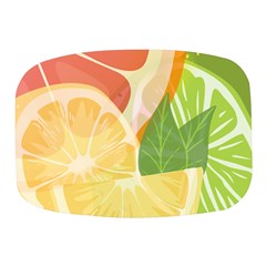 Citrus Fruit Healthy Vitamin Mini Square Pill Box by Paksenen