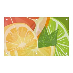 Citrus Fruit Healthy Vitamin Banner And Sign 5  X 3  by Paksenen