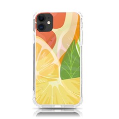 Citrus Fruit Healthy Vitamin Iphone 11 Tpu Uv Print Case by Paksenen