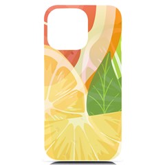 Citrus Fruit Healthy Vitamin Iphone 14 Pro Max Black Uv Print Pc Hardshell Case by Paksenen