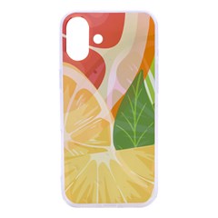 Citrus Fruit Healthy Vitamin Iphone 16 Pro Tpu Uv Print Case by Paksenen