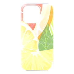 Citrus Fruit Healthy Vitamin Iphone 16 Pro Max Black Uv Print Pc Hardshell Case by Paksenen