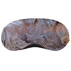 Window Pattern Winter Frost Sleep Mask by Paksenen