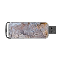 Window Pattern Winter Frost Portable Usb Flash (two Sides) by Paksenen